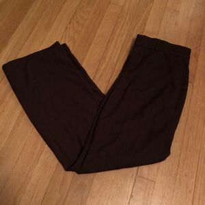 Dockers Brown Pinstripe dress pants. Size 6S